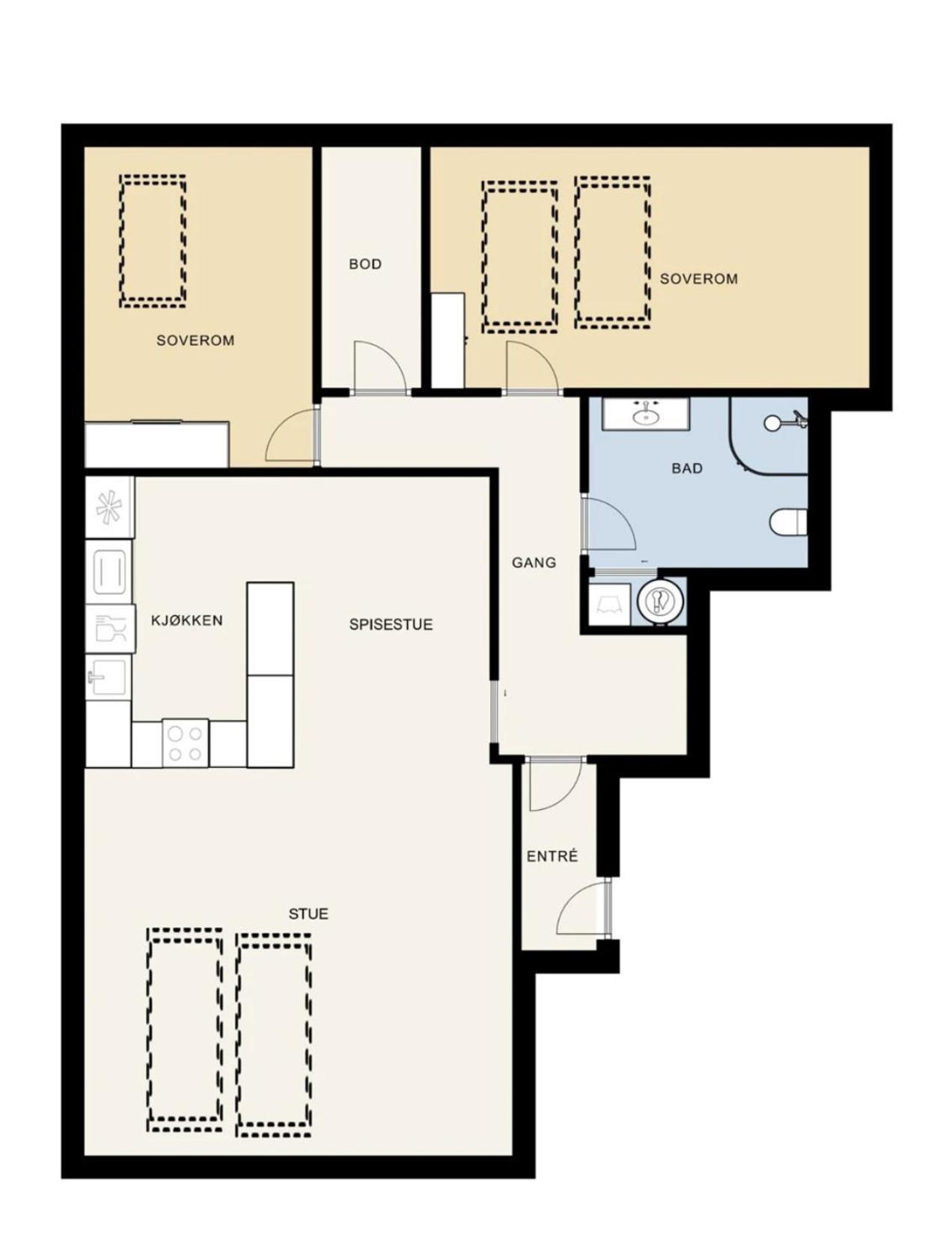 Appartement Floyen Lux